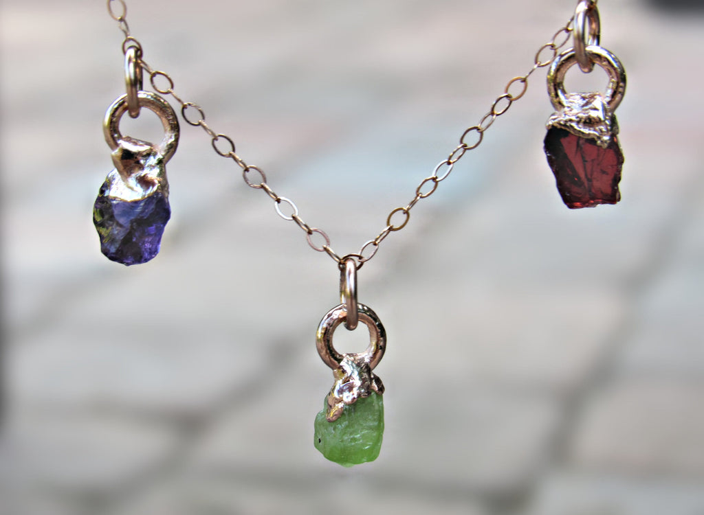 Birthstone Charm Necklace