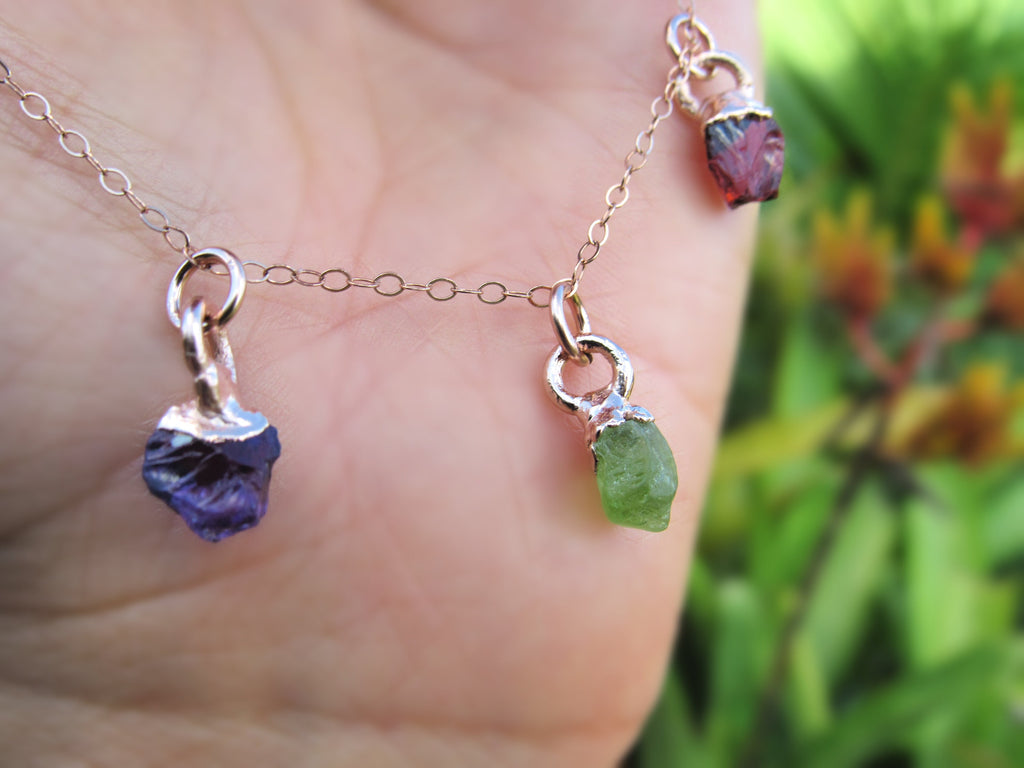 Birthstone Charm Necklace