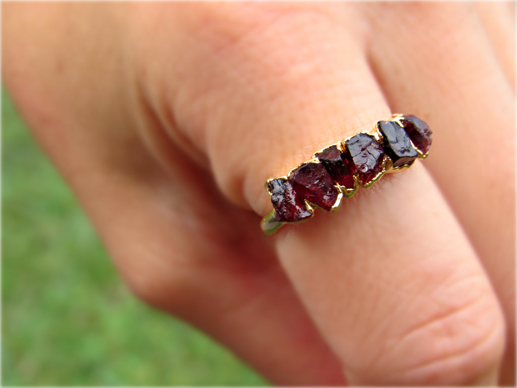 Birthstone Stacking Ring